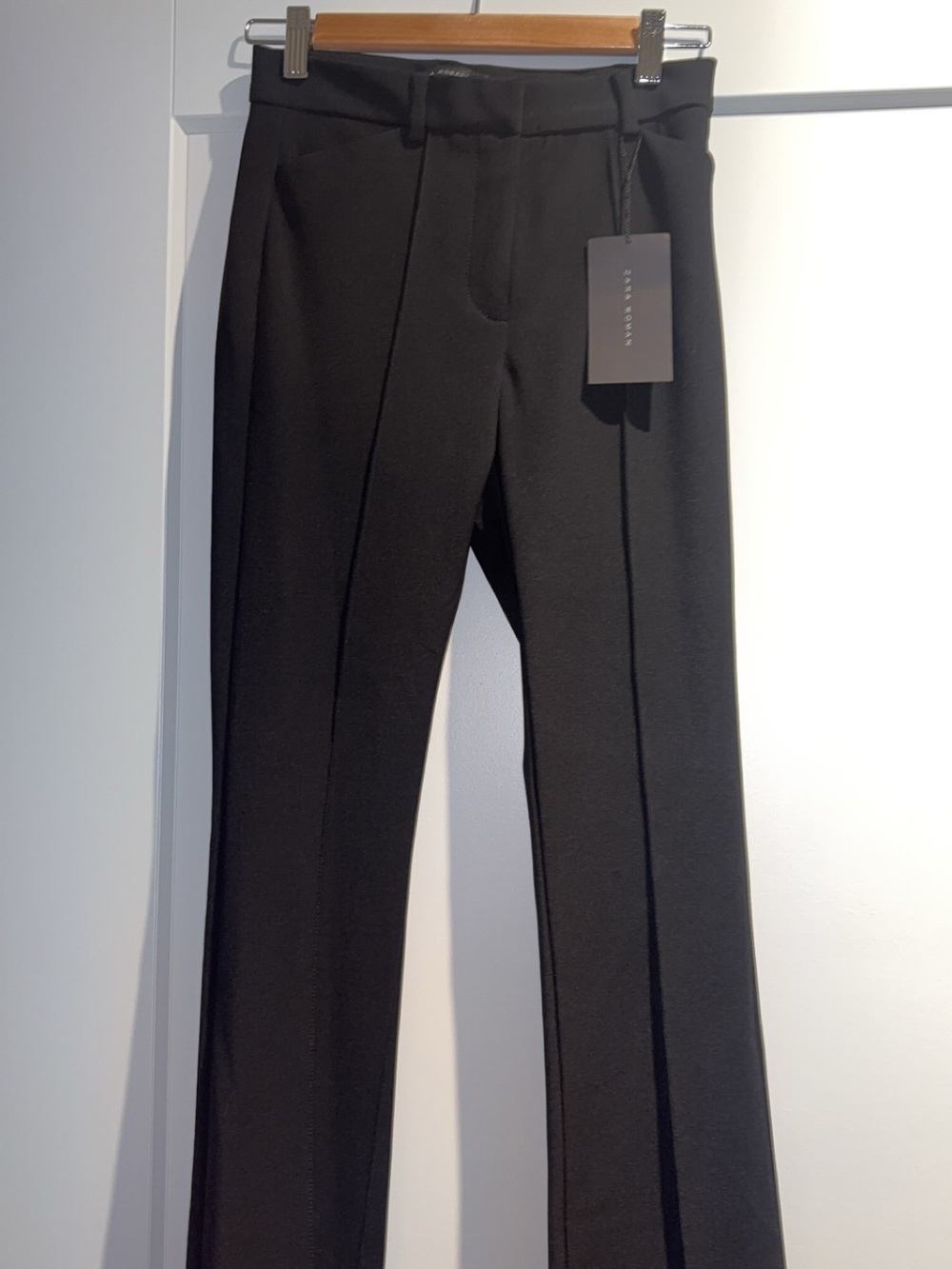 Zara Woman Black Tailored Trousers